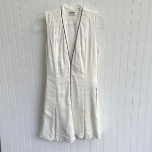 LA agency linen mini dress.